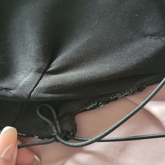 windsor karina hunter green homecoming dress - Picture 5 of 7